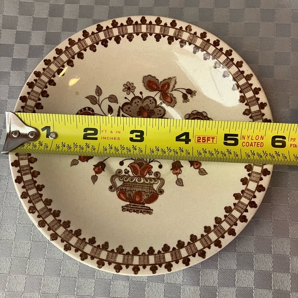 Vintage Staffordshire Old Granite Saucer by Johnson Bros Made in England - Picture 4 of 4
